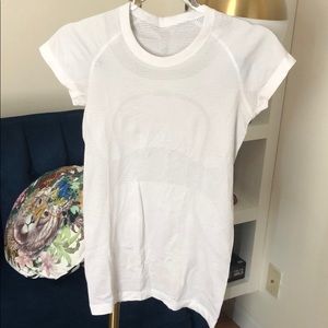 White Lululemon Top